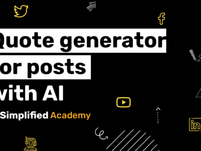 AI to generate quotes for posts