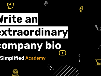write an extraordinary company bio