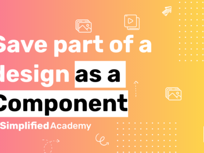 save part of a design as a component