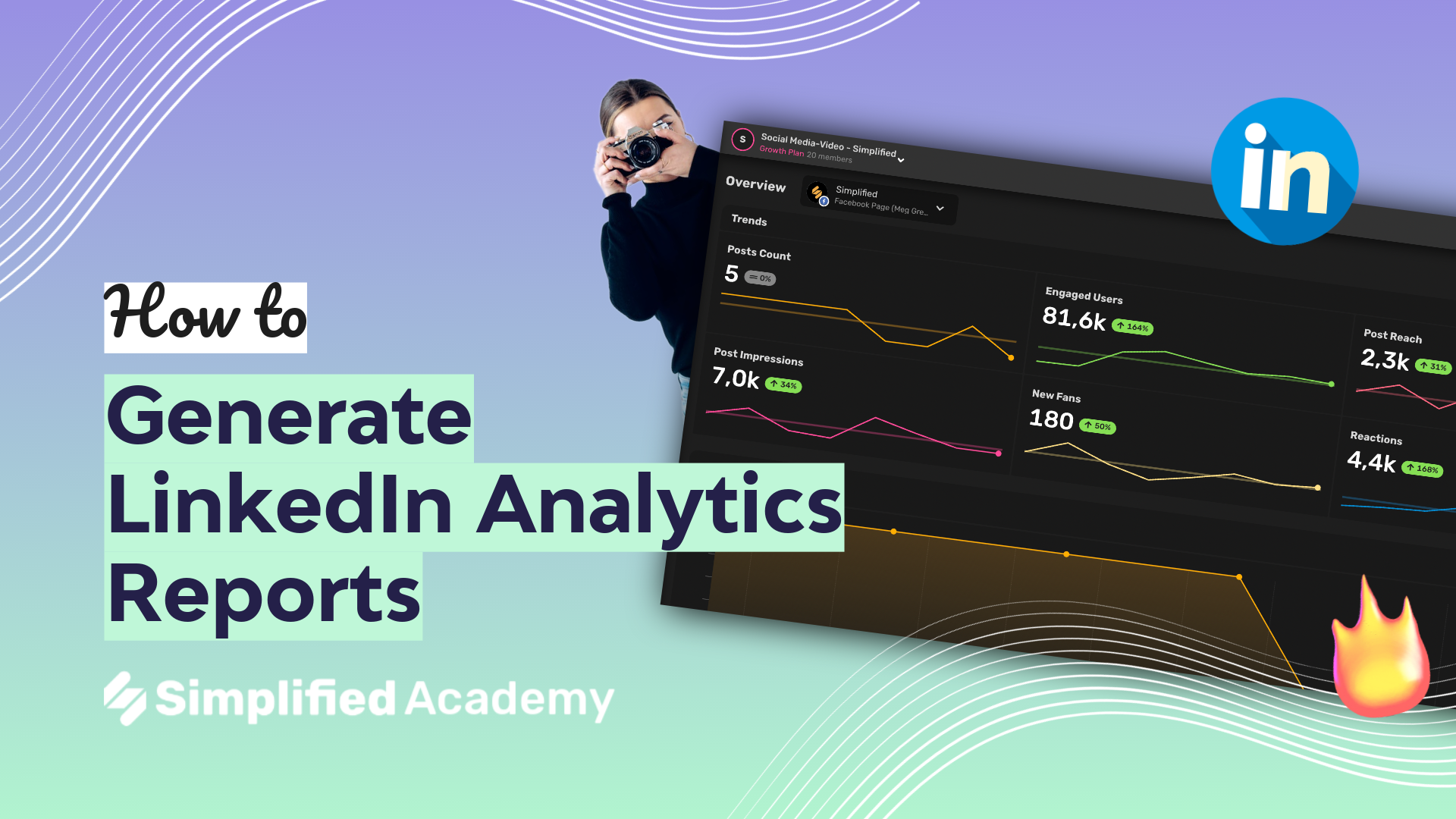generate linkedin analytics reports