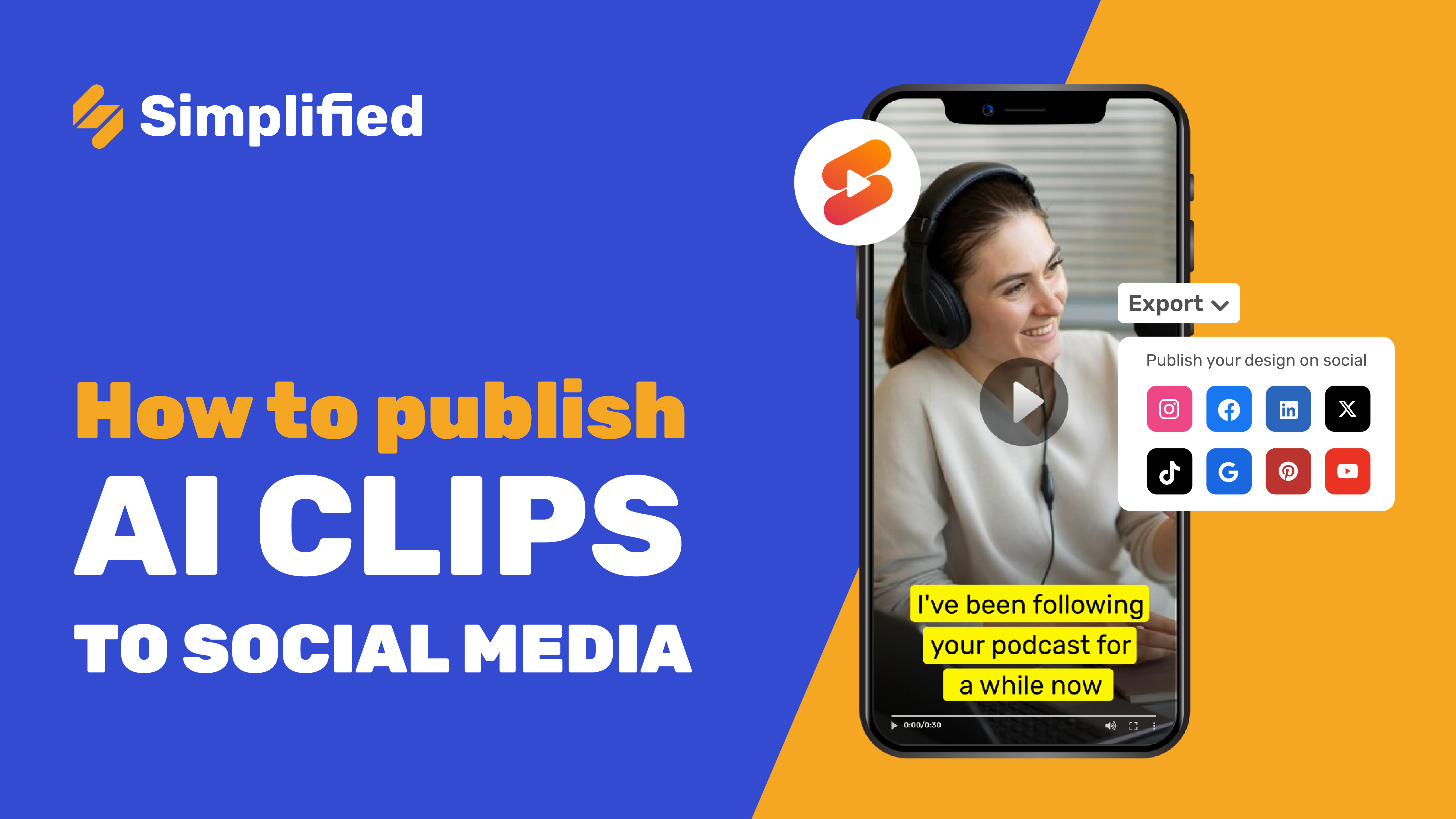 How to publish Ai clips to social media