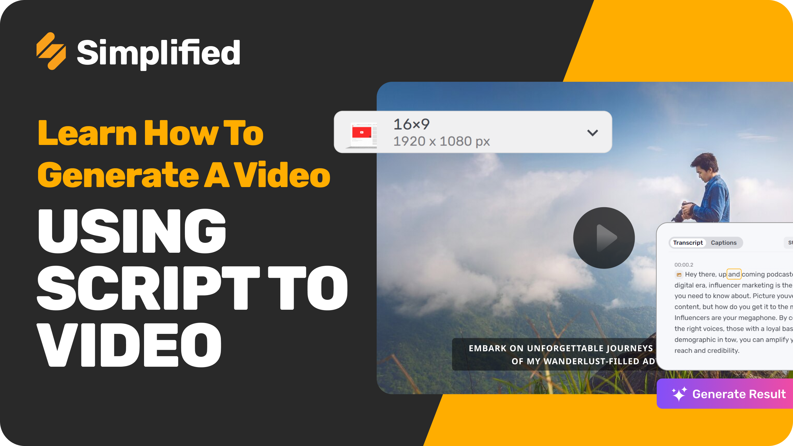 Script-to-video